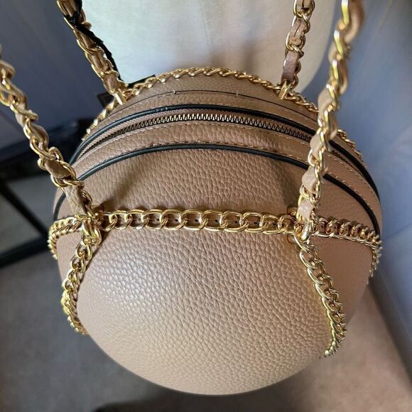 DELUXITY Ball & Chain Shoulder Bag Purse *NWT* - Picture 5 of 13